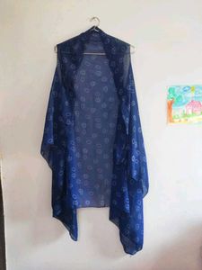 Blue Patterned Shrug