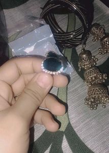 Combo Of Black Accessories Set