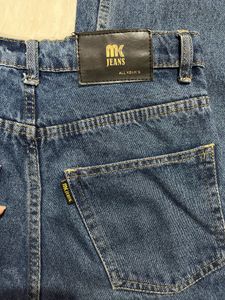 Y2k Blue Denim Baggy Jeans