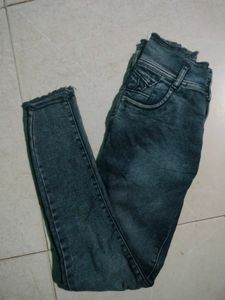 Skinny Fit Charcoal Black jeans