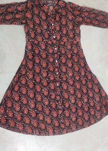 Floral Print Kurta Set