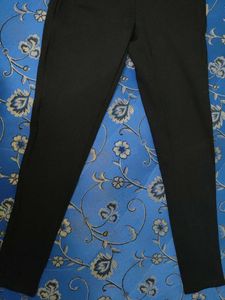 Black High-Waisted Pants