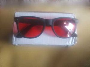 Red Lens Sunglasses