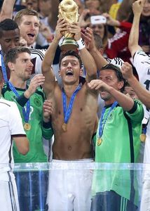 Germany 2014 world cup winner ozil football jersey