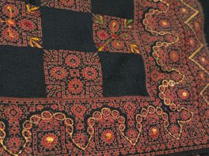 Elegant Checked Scarf