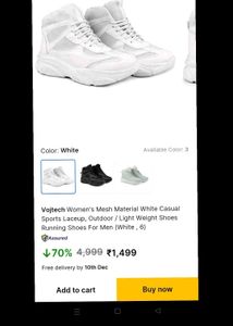 Stylish White High-Top Sneakers