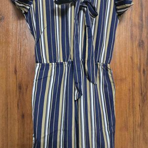 Striped Jumpsuit