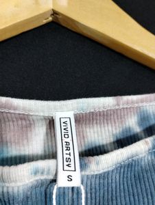 VividArtsy Multicolor Tie And Dye Top (Women)