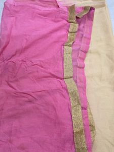 Pink &amp; Gold Ethnic Dress