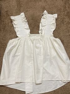 White Top With Liner Inside
