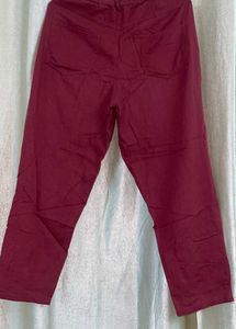 Reddish Pink Colored Pant