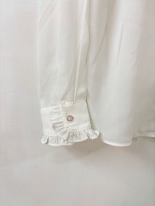 White Ruffled Shirt