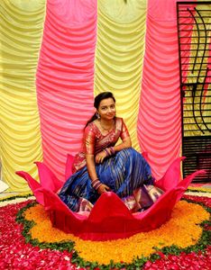 South Indian Silk Pattu Lehenga Choli