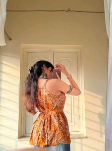 Navaratri Festive Kurti (Padded)