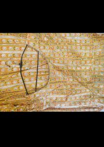 Heavy Party Wear Gown With Dhupata