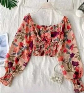 Beautiful Pink Floral Top💕