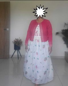 Elegant Mul Cotton Gown