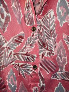Pink Floral Print Co-ord Sets