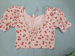 Floral Crop Top