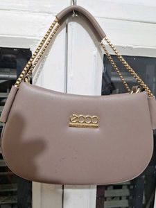 Elegant Women Hand Purse + Cozy Off-White Woolen W