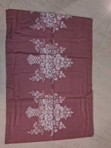 Cresta D&#39;DECOR Wood Rose Floret Double Bedsheet