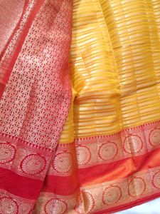 New Zari Organza Saree 2