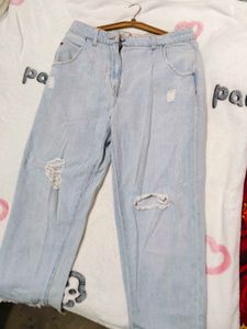 Lee Cooper Ripped Light Wash Jeans