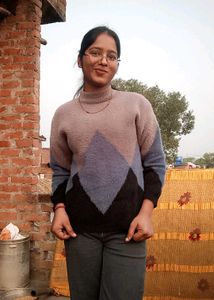 Stylish Colorblock Knit Sweater