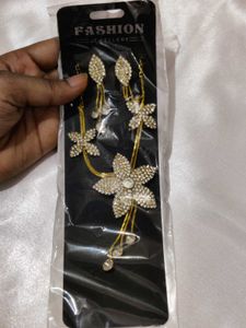 Elegant Floral Jewelry Set