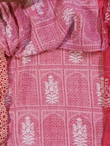 Pink Printed Kurta