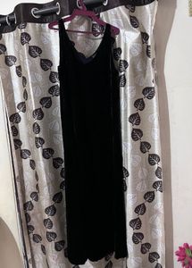 Black Velvet Dress