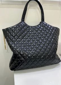 YSL Black Quilted Tote Replica
