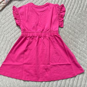 A-line Casual Dress For 4-5yrs Old Girl