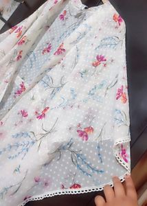 Multi Floral Print Shrug For Girl Or Woman 42 Bust