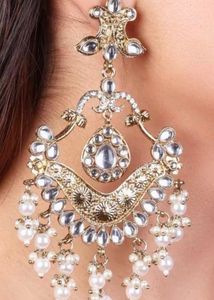 Antique Chandbalis with Pearl work