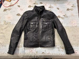 Genuine Leather Jacket (Black)