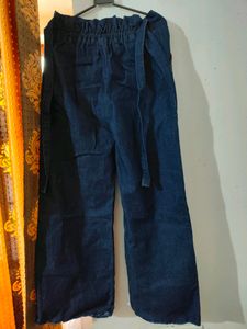 Flared Denim Pant