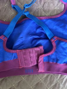 Blue &amp; Pink Sports Bra