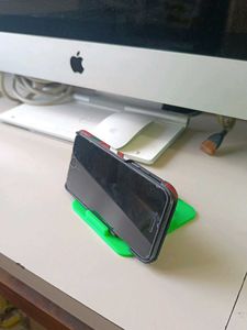 4 Side Angle Mobile Stand Green