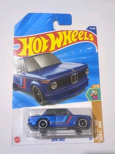 Hot Wheels BMW 2002 - Blue