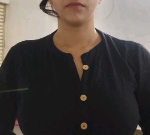 Casual Black Kurti💣