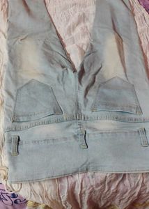 Blue Denim High Waist Jeans👖
