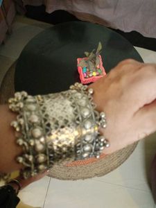Boho Silver Cuff Bracelet