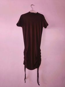 Coffee Brown Bodycon One Piece Dress 🫶🏽🤎