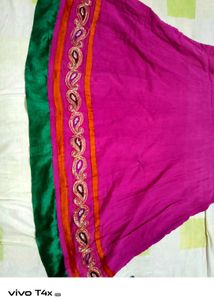 Pink Embroidered Kurta