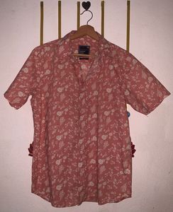 Floral Print Casual Shirt
