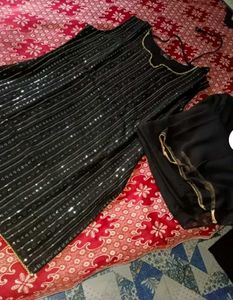 Sequin Work Kurta Set