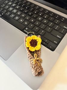 Sunflower Bouquet Keychain