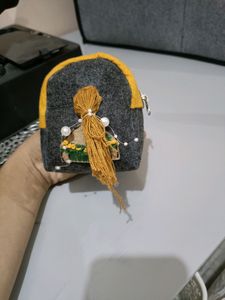 Mini Hanmade Hoop Embroidery Bagpack