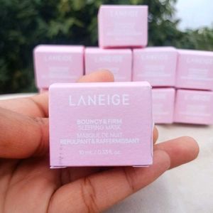 LANEIGE Bouncy&amp;Firm Face Sleeping Mask Pack of 13